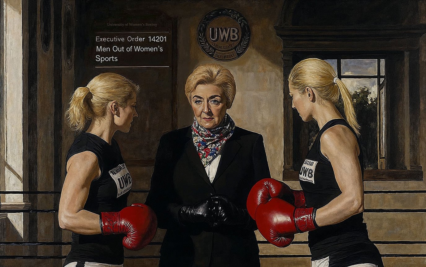 No men in women’s sports